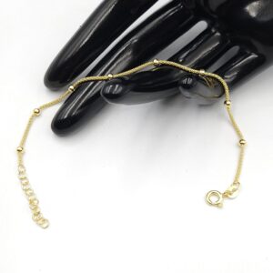 Braccialetto in argento marchiato 925 e placcato oro - VINTAGE AMORE MIO