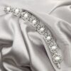 Bracciale Trifari 1960 lega argento e mezze perle ovali