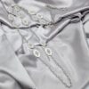 Lunghissima collana Trifari argento